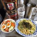 ebipeco's cooksnap of when they made 簡単！ツナと大葉のパスタ.