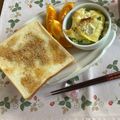 yesmama's cooksnap of when they made 朝ごパ～ン❢すり胡麻蜂蜜トースト～\♡/.