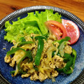 YCHキッチン's cooksnap of when they made ☆豚こまのカレー炒め☆.