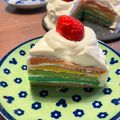 ゆきち1215's cooksnap of when they made レインボーシフォンケーキ.