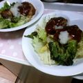 めろんぱい☆'s cooksnap of when they made 電子レンジで簡単ハンバーグ☆.