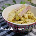 putimiko's cooksnap of when they made ✿叉焼のポテトサラダ✿.