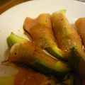 まな竜's cooksnap of when they made 切って巻くだけ♪簡単★アボカド生ハム.