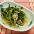 のりぞ～♪'s cooksnap of when they made 水菜と豚肉の煮物.