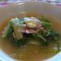 usabin's cooksnap of when they made 白菜とベーコンの味噌バタースープ☆.