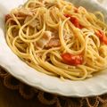 ルリナ's cooksnap of when they made ドライトマトでパスタを♡.