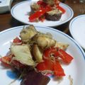 もるみん's cooksnap of when they made 炒め野菜のカリカリ☆じゃこドレサラダ.