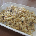 アロエ乳液's cooksnap of when they made 炒めキノコの簡単混ぜごはん.