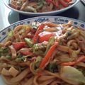 とわぃらいと's cooksnap of when they made お昼に簡単ピリ辛焼きうどん♪.