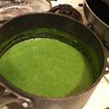 あやちん０８１６'s cooksnap of when they made ほうれん草のスープ.