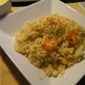 ayuko1221's cooksnap of when they made 具だくさん☆炊き込みエビピラフ.