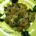 eikiko's cooksnap of when they made えのきの海苔お焼き.