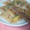 JuneCoco's cooksnap of when they made 激うま！ジャガイモと塩辛バター炒め.