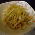 わたるんママ's cooksnap of when they made 大根の皮のオイマヨ炒め.