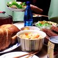 青きみどり's cooksnap of when they made ☆ハーブとサラミのスパイシー♪パン☆.