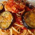 さんぱうろ's cooksnap of when they made とろーりナスとベーコンのトマトパスタ♥.