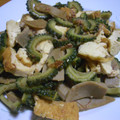 conn's cooksnap of when they made 厚揚げとゴーヤの炒り煮。.
