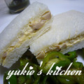 yukiはぴ's cooksnap of when they made おでんの卵へ～んしん!!和風卵サンド～☆.