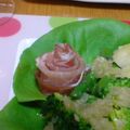 kumipon52's cooksnap of when they made 生ハムとチーズでラクラク前菜☆バラハム付.