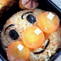 ひめポ's cooksnap of when they made キャラ弁 アンパンマンマン.