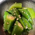 なおすけ151a's cooksnap of when they made 娘に伝えたい＊簡単♪オクラの胡麻和え＊.