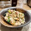 Superlittleboo's cooksnap of when they made オクラと梅干しの白和え.