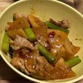 aaari0055's cooksnap of when they made こってり☆大根と豚肉の甘辛中華炒め♥簡単.