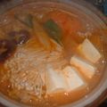 Jock's cooksnap of when they made 豚キムチ鍋♪味噌仕立て.