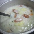 JUNSEIママ's cooksnap of when they made バジル風味☆ぽかぽかホワイトシチュー.