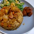 OHANA。's cooksnap of when they made カレーピラフ☆炊飯器で超簡単♪.