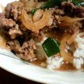 羽尼うに's cooksnap of when they made やわらか牛丼.