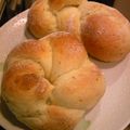 aco_pin's cooksnap of when they made 二次発酵なし！簡単♪クリームチーズパン。.