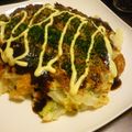 まな竜's cooksnap of when they made さっぱり♪梅しそお好み焼き❤.