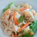 しょくぱんｈｏｎｅｙ's cooksnap of when they made ほっこり卵ＤＥ焼きうどん♫♬.