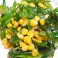mamida_'s cooksnap of when they made ニラとコーンのマヨ炒め.
