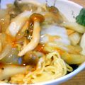 なも子's cooksnap of when they made 残り野菜で具だくさん❤あんかけ焼きそば.