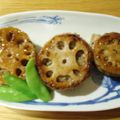ボブナナ's cooksnap of when they made シソ香るレンコンの挟み焼き.