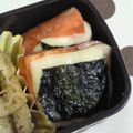 ＊ｈａｎａｃａｆｅ＊'s cooksnap of when they made お弁当に！鮭の磯辺チーズ焼き.