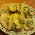 めいぷるしゅがぁ's cooksnap of when they made チーズ入り☆にら海老餃子.