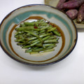 123ママ's cooksnap of when they made さつまいもの茎のきんぴら.