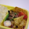 shiro＊'s cooksnap of when they made お弁当に☆コロコロさつまいものマヨサラダ.