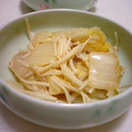 monchanママ's cooksnap of when they made 白菜とえのきのレモンでさっぱり和え.