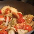ゆしゅな's cooksnap of when they made 新たまねぎとトマトのバジル風味.