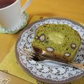 yupopon's cooksnap of when they made おせちの黒豆で抹茶パウンドケーキ♪.