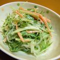 こうまさmam's cooksnap of when they made 水菜と春雨のサラダ.