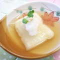 chokomi513's cooksnap of when they made あげもちのあんかけ.