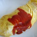 まぶたん's cooksnap of when they made のこった煮物で簡単!オムライス.
