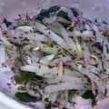 ﾍﾞｰｽﾒｲｸ's cooksnap of when they made ☆和えるだけのもやしワカメのゆかり和え☆.