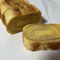 バミックス's cooksnap of when they made ✿卵焼き？ホットケーキ✿バウムクーヘン風.