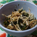 miffy77's cooksnap of when they made なめたけとわかめの和え物.